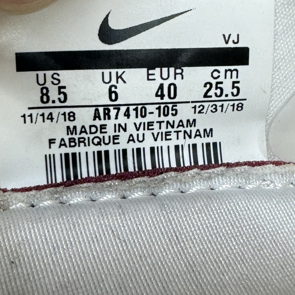 Nike Air Max Dia Womens 8.5 White AR7410-105 Platform Sneaker Minimalist Sporty - Picture 3 of 4